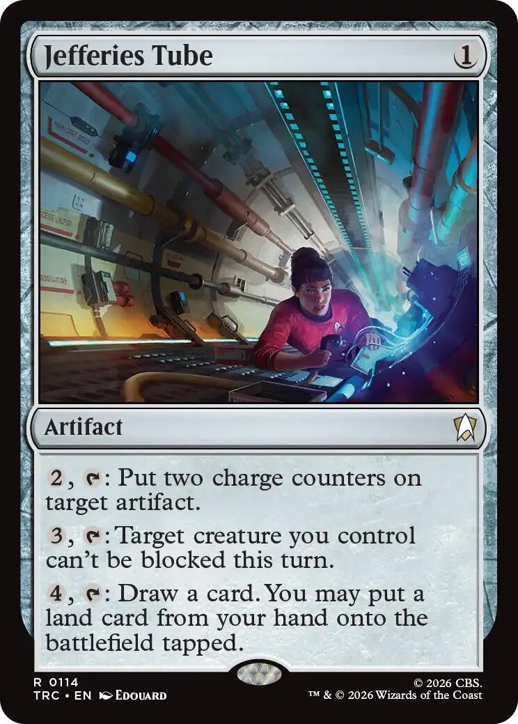Image for Jefferies Tube (114) (Commander: Star Trek) (TRC) - Magic: The Gathering