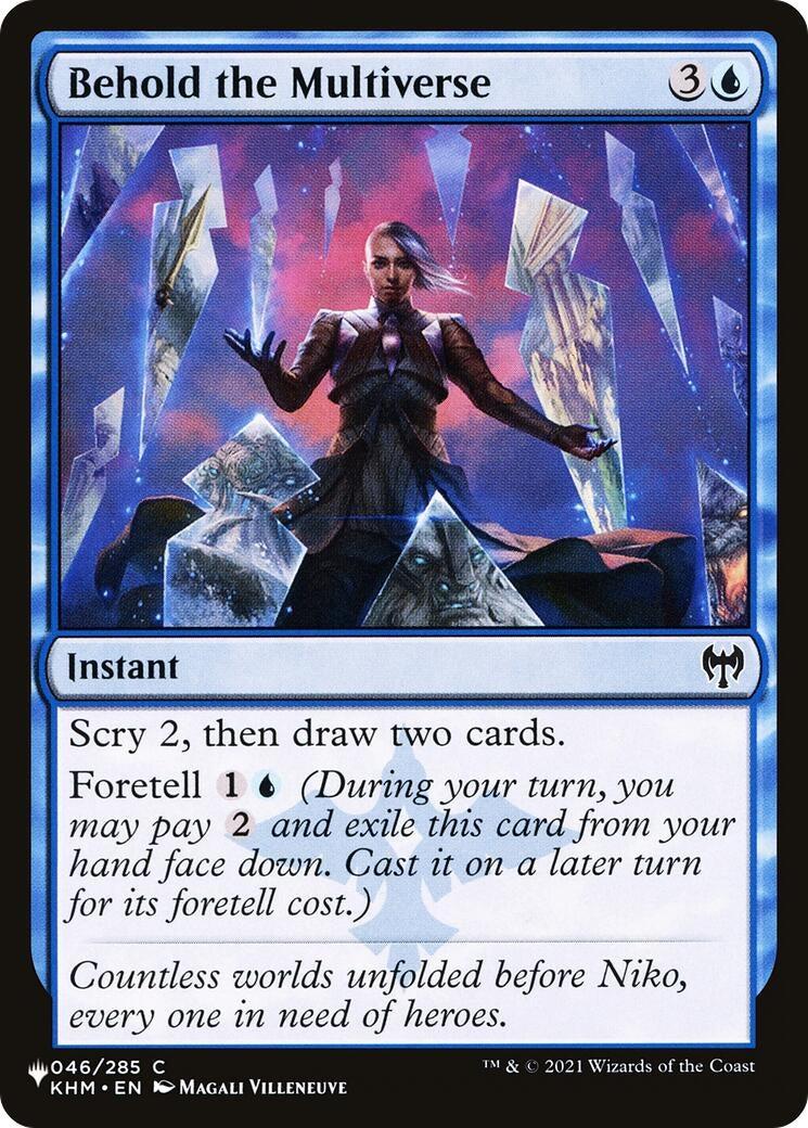 Image for Behold the Multiverse (The List Reprints) (LIST) - Magic: The Gathering