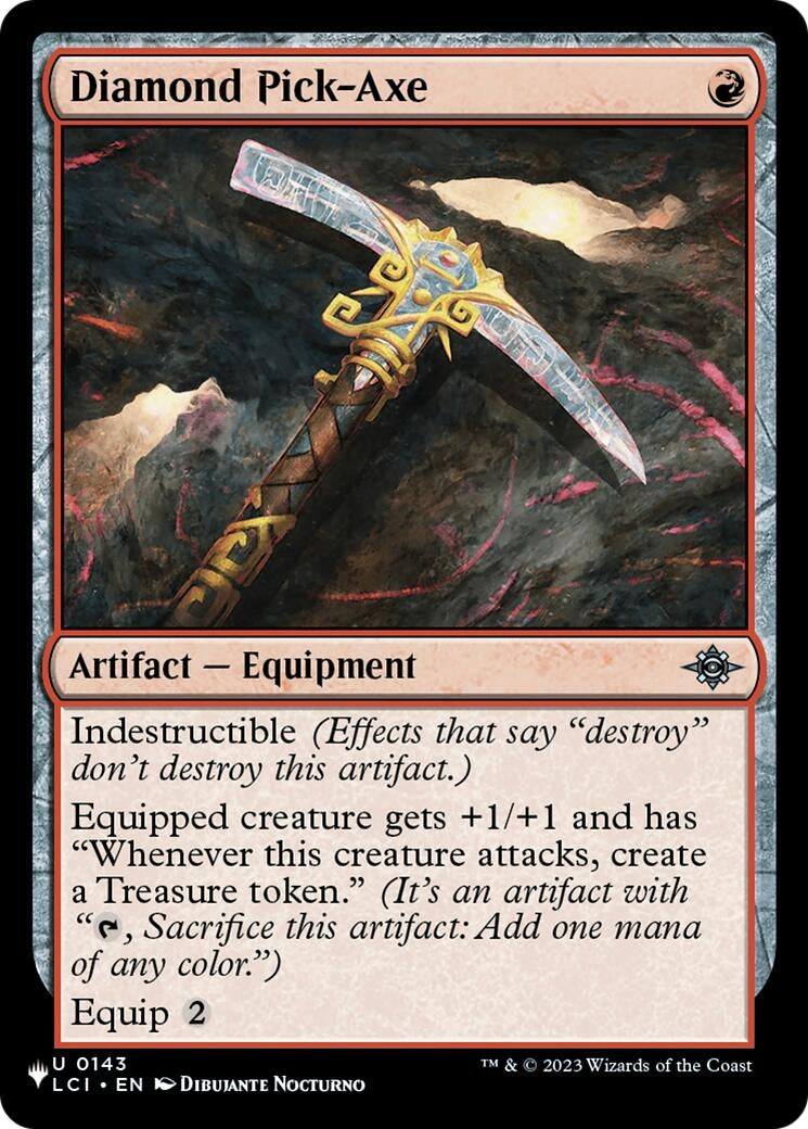 Image for Diamond Pick-Axe (The List Reprints) (LIST) - Magic: The Gathering