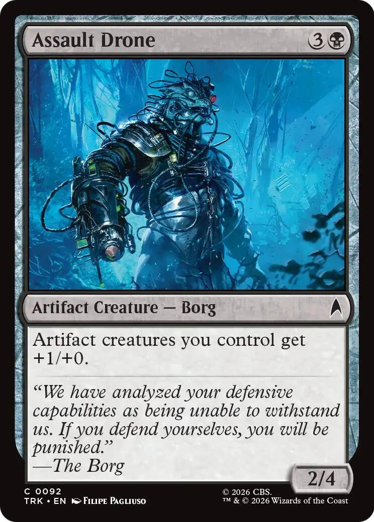 Image for Assault Drone (Star Trek) (TRK) - Magic: The Gathering