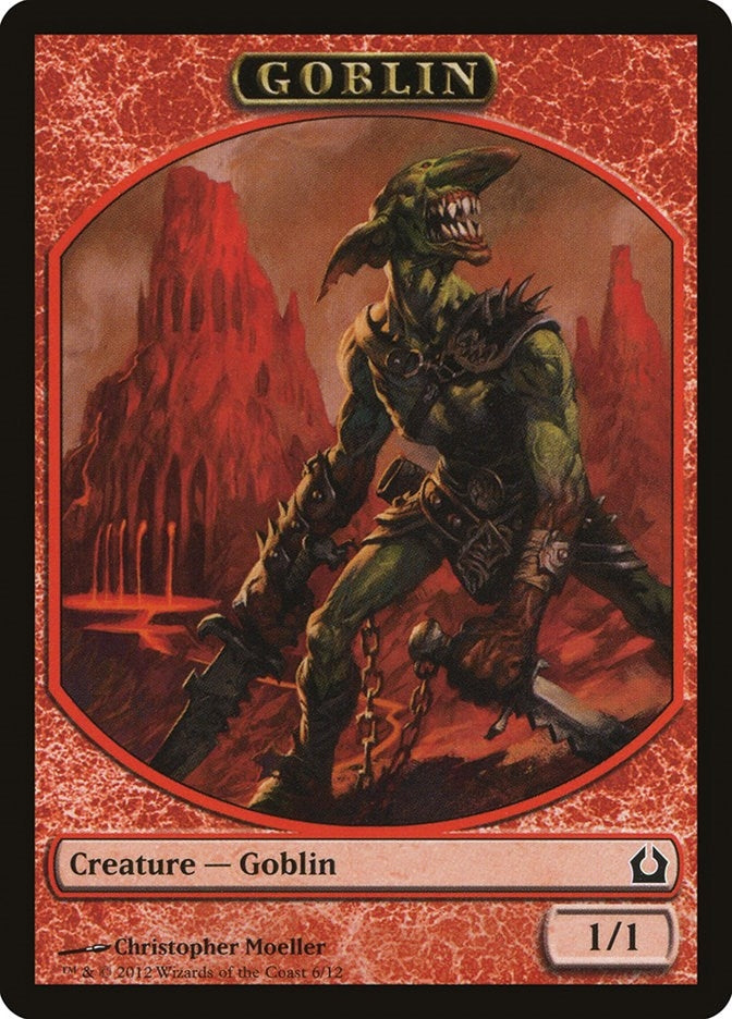 Image for Goblin Token (6) (Return to Ravnica) - Magic: The Gathering