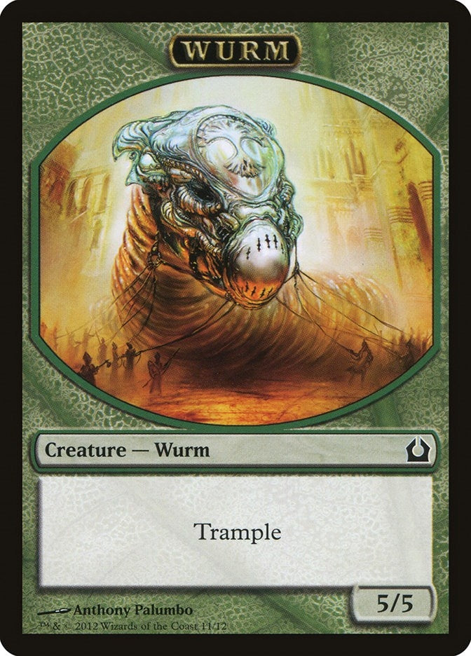 Image for Wurm Token (11) (Return to Ravnica) - Magic: The Gathering