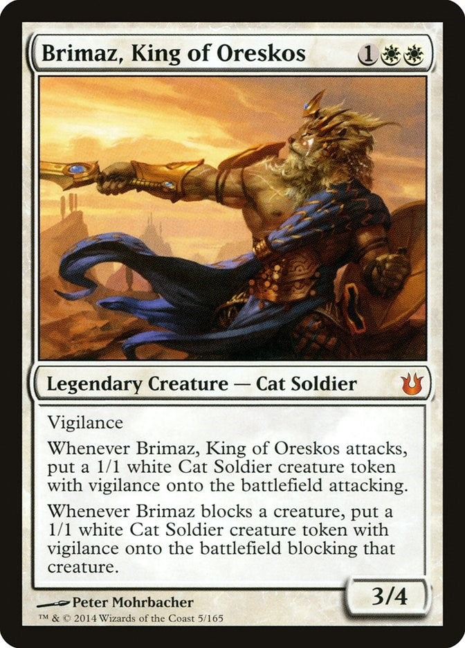 Brimaz, King of Oreskos (5) (Born of the Gods)