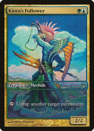Image for Kiora's Follower (150) (Game Day & Store Championship Promos) - Magic: The Gathering