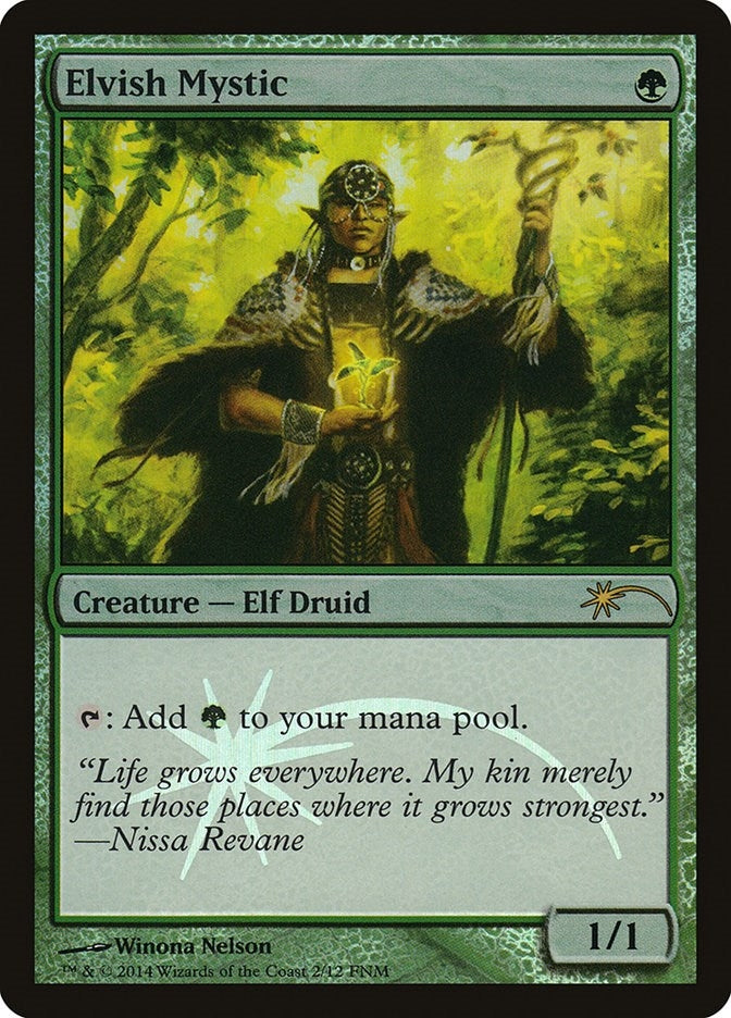 Image for Elvish Mystic (2) (FNM Promos) - Magic: The Gathering