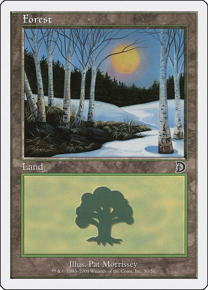 Image for Forest (50) (50) (Deckmasters Garfield vs Finkel) (DKM) - Magic: The Gathering