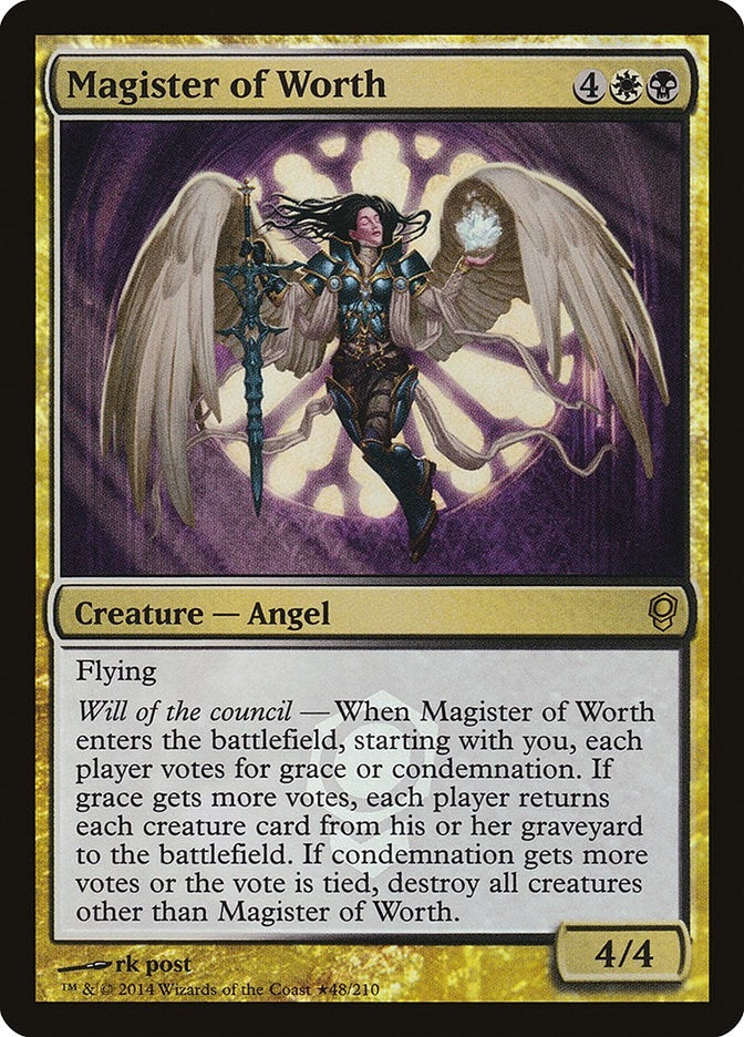 Image for Magister of Worth (48) (Launch Party & Release Event Promos) (LARP) - Magic: The Gathering