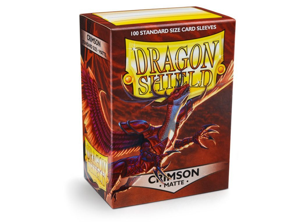 Sleeves - Dragon Shield - Crimson