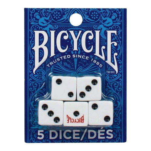 Bicycle 5 Count Dice