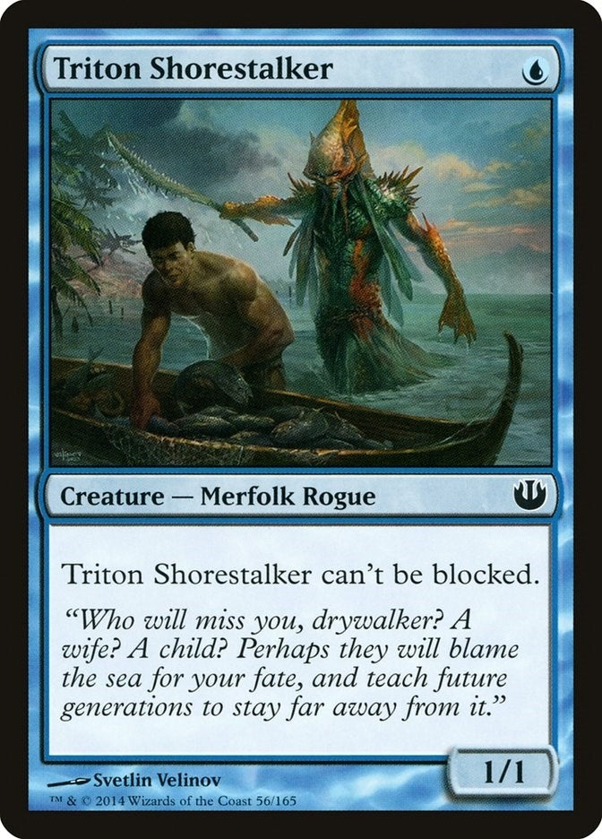 Image for Triton Shorestalker (56) (Journey Into Nyx) (JOU) - Magic: The Gathering