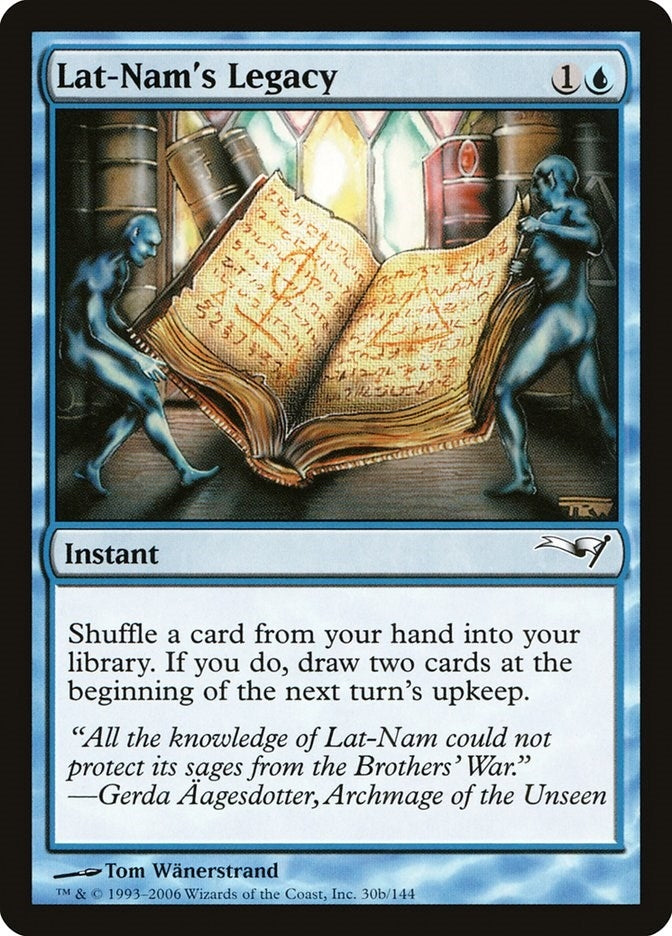 Image for Lat-Nam's Legacy (30b) (Coldsnap Theme Deck Reprints) (CTD) - Magic: The Gathering