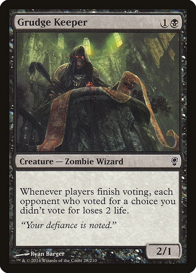 Grudge Keeper (28) (Conspiracy)