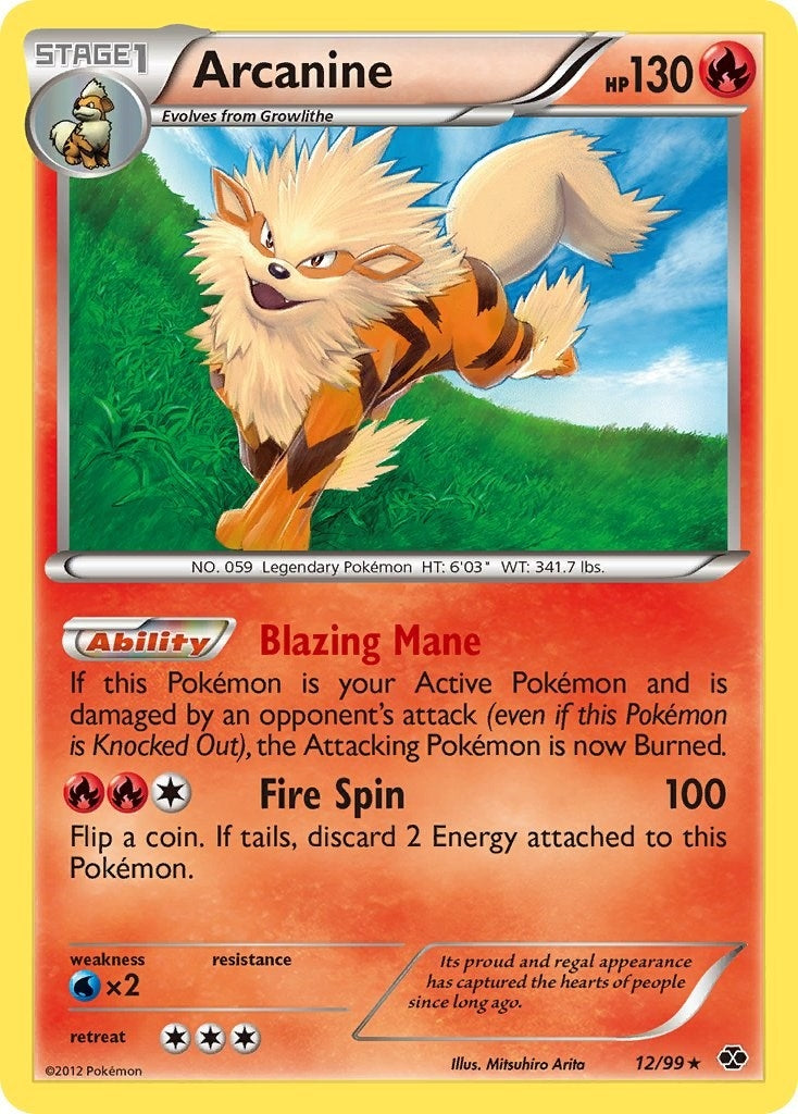 Arcanine (12) (12/99) (Next Destinies)