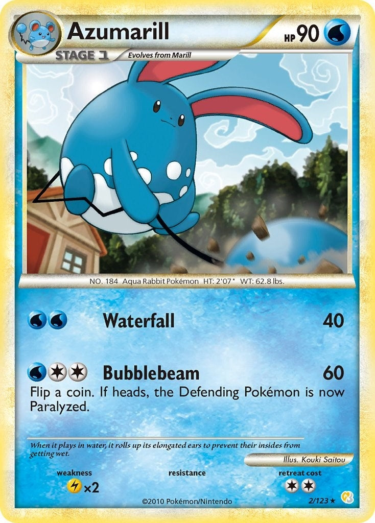 Azumarill (2/123) (HeartGold SoulSilver)