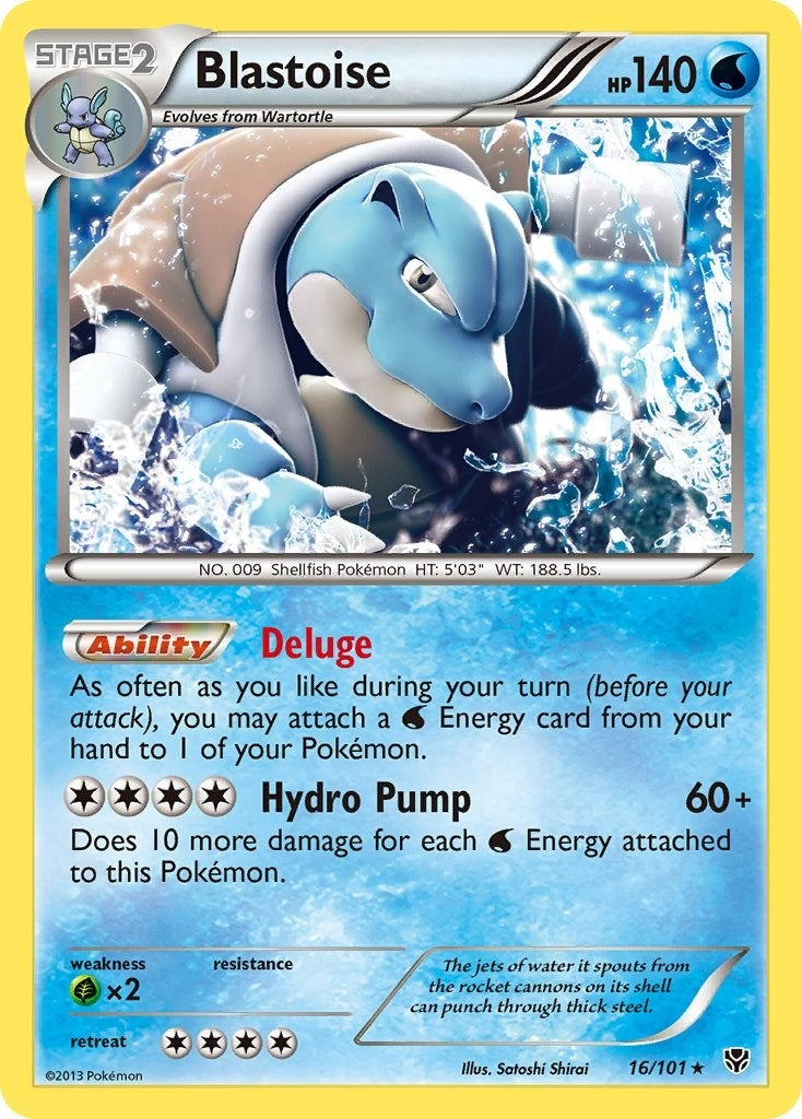 Blastoise (16/101) (Plasma Blast)