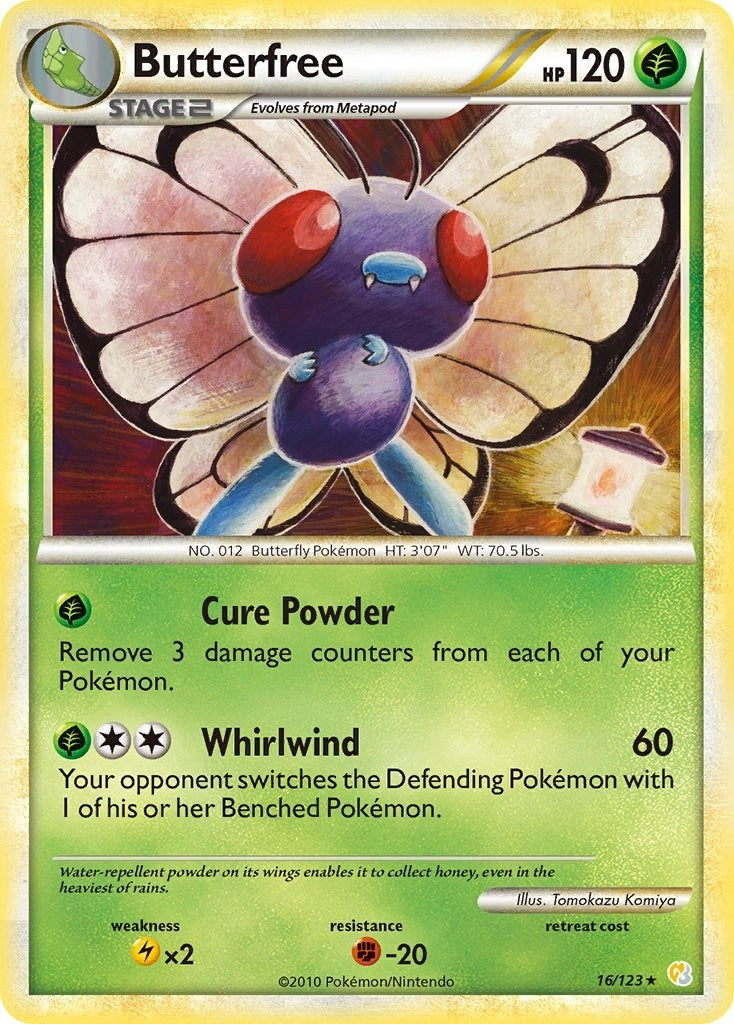 Butterfree (16/123) (HeartGold SoulSilver)
