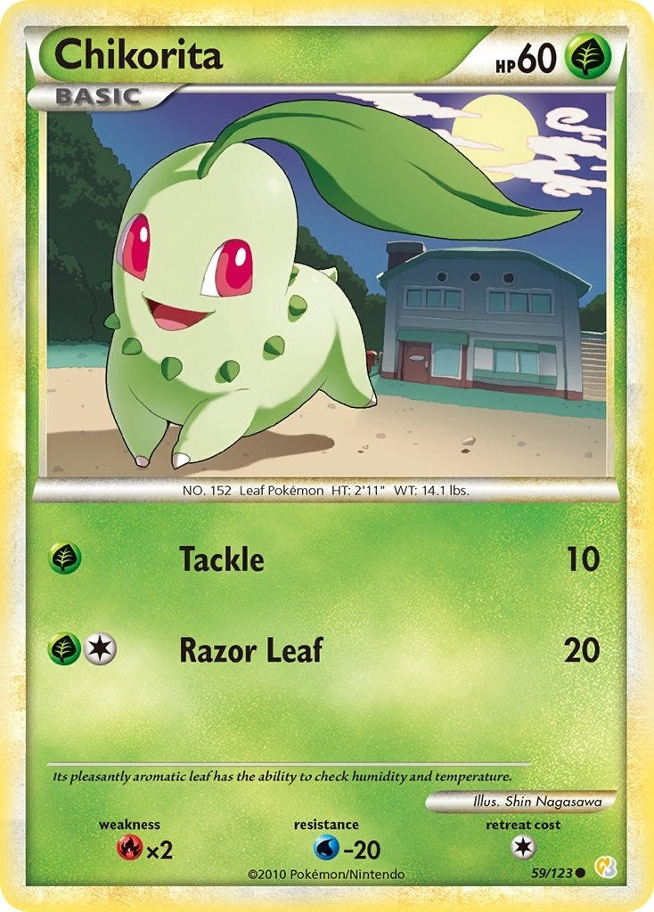 Chikorita (59/123) (HeartGold SoulSilver)