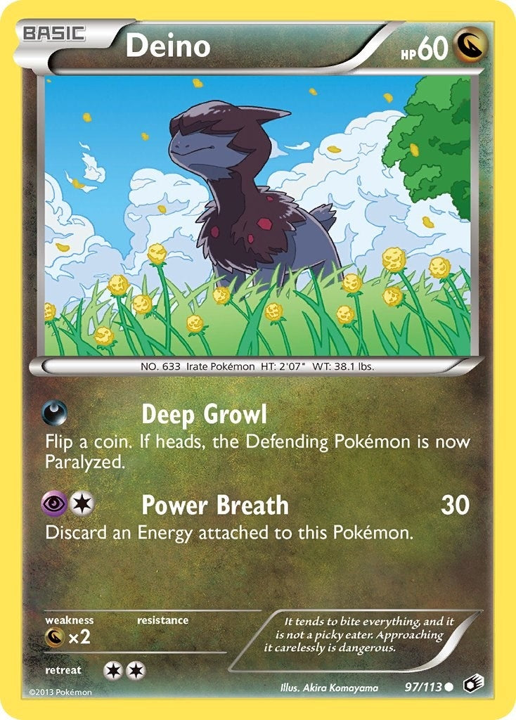 Deino (97/113) (Legendary Treasures)