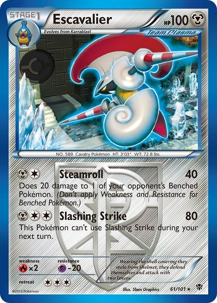 Escavalier (Team Plasma) (61/101) (Plasma Blast)