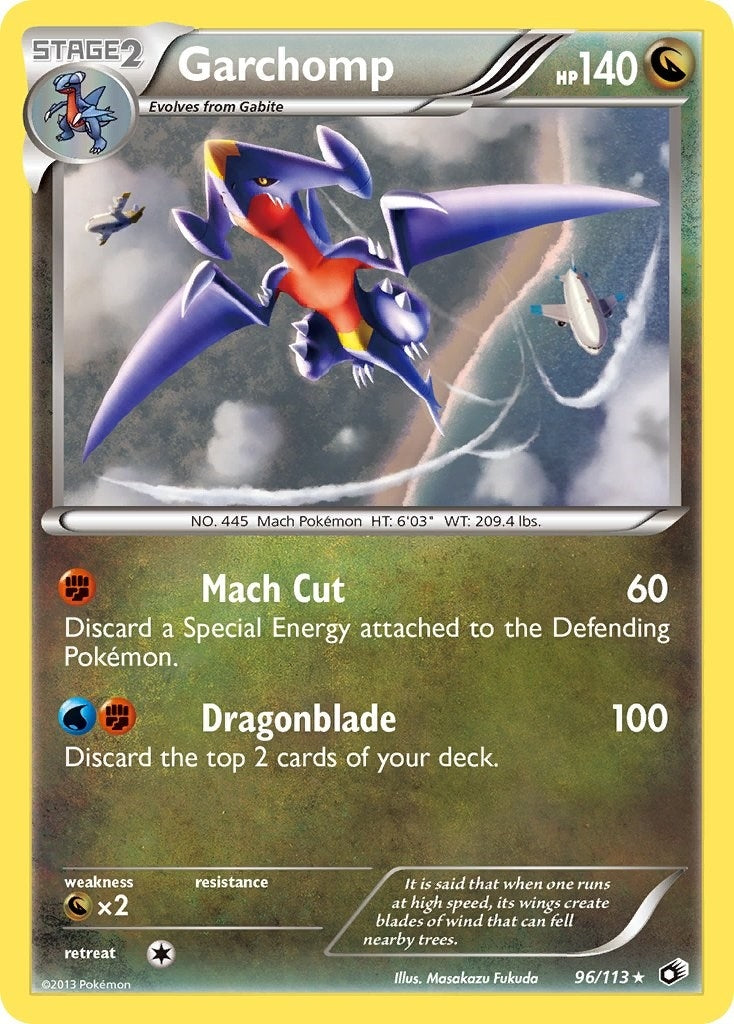 Garchomp (96/113) (Legendary Treasures)