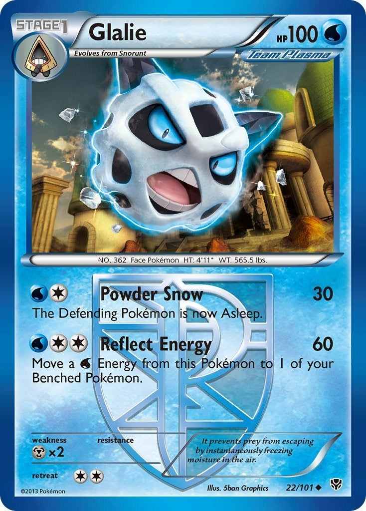 Glalie (Team Plasma) (22/101) (Plasma Blast)