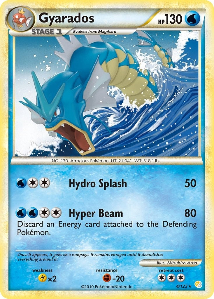 Gyarados (4/123) (HeartGold SoulSilver)
