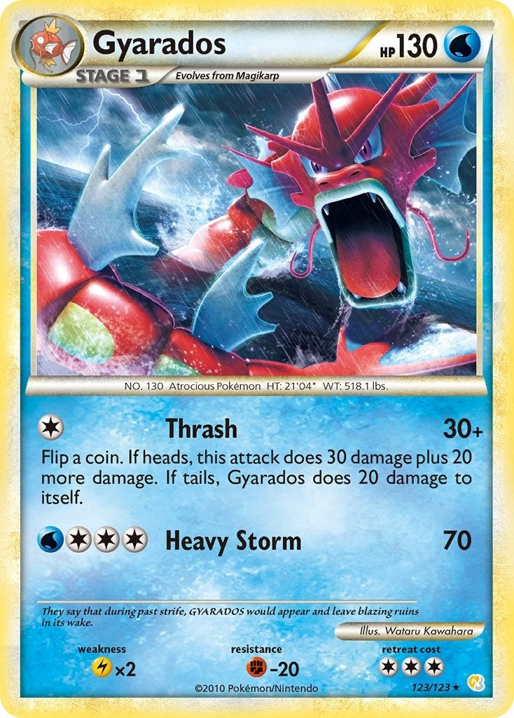 Gyarados (Red) (123/123) (HeartGold SoulSilver)