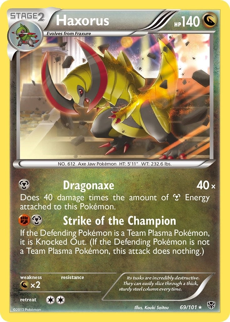 Haxorus (69/101) (Plasma Blast)
