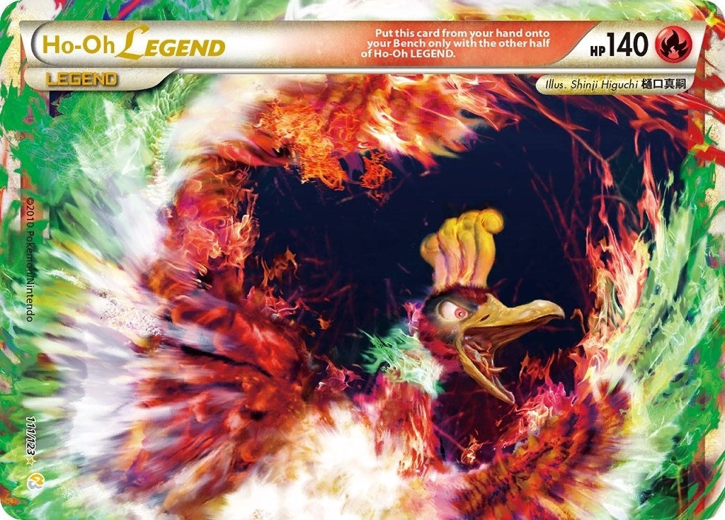 Ho-Oh Legend (Top) (111/123) (HeartGold SoulSilver)