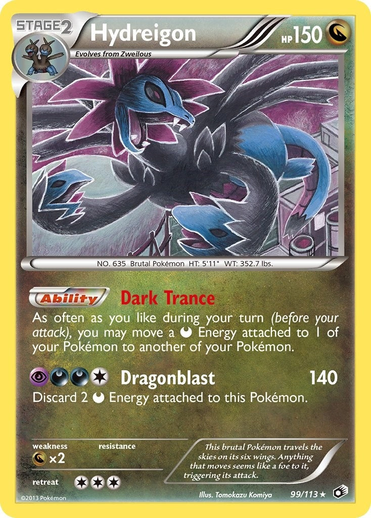 Hydreigon (99/113) (Legendary Treasures)