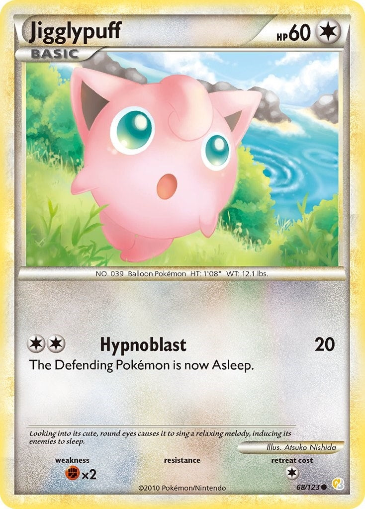Jigglypuff (68/123) (HeartGold SoulSilver)