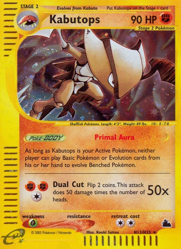 Kabutops (H13) (H13/H32) (Skyridge)