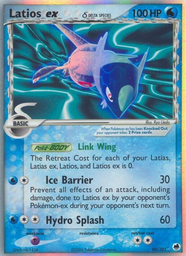 Latios ex (Delta Species) (96/101) (EX Dragon Frontiers)