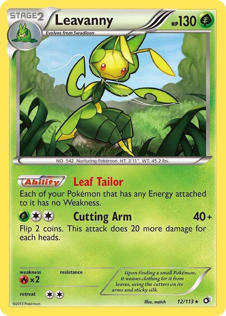 Leavanny (12/113) (Legendary Treasures)