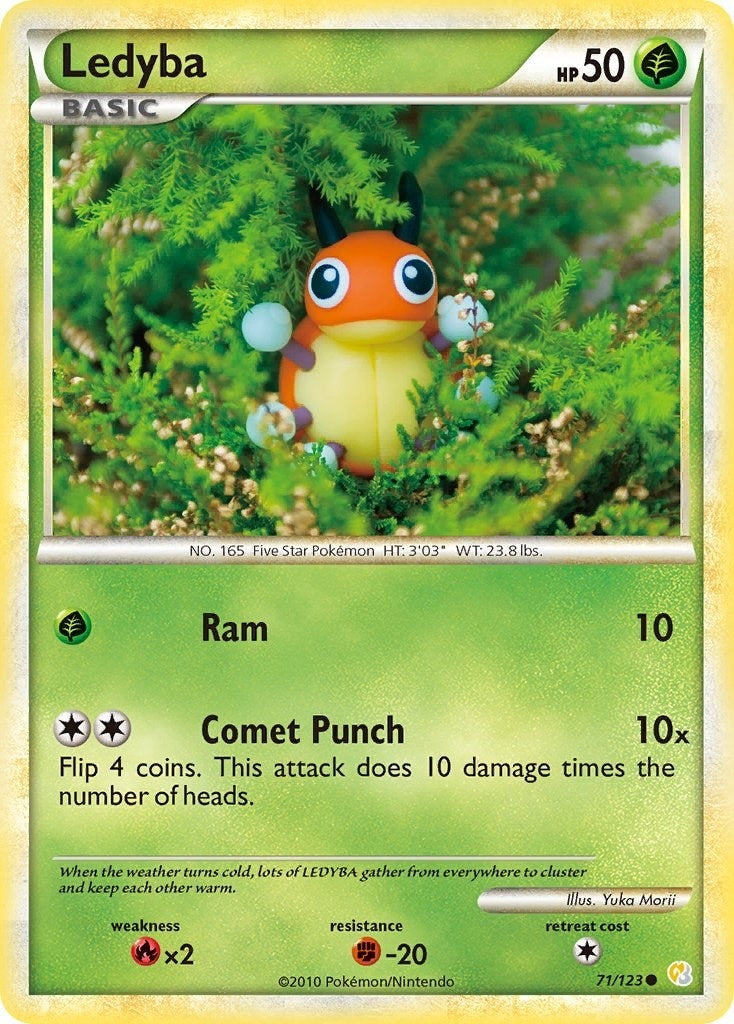 Ledyba (71/123) (HeartGold SoulSilver)