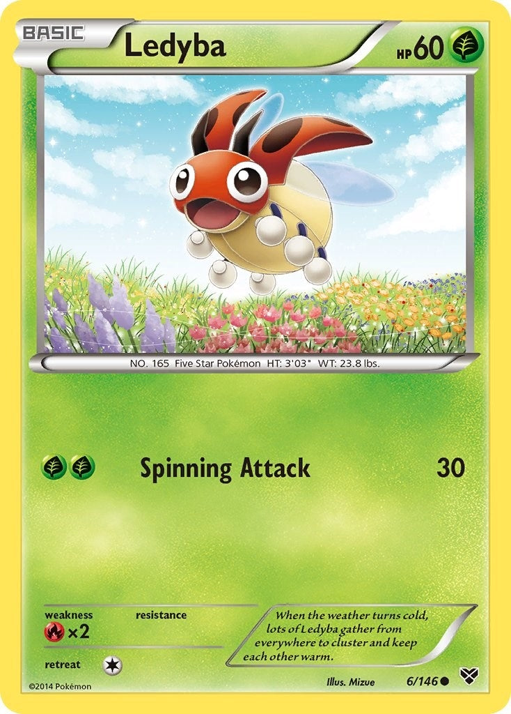 Ledyba (6/146) (XY Base Set)