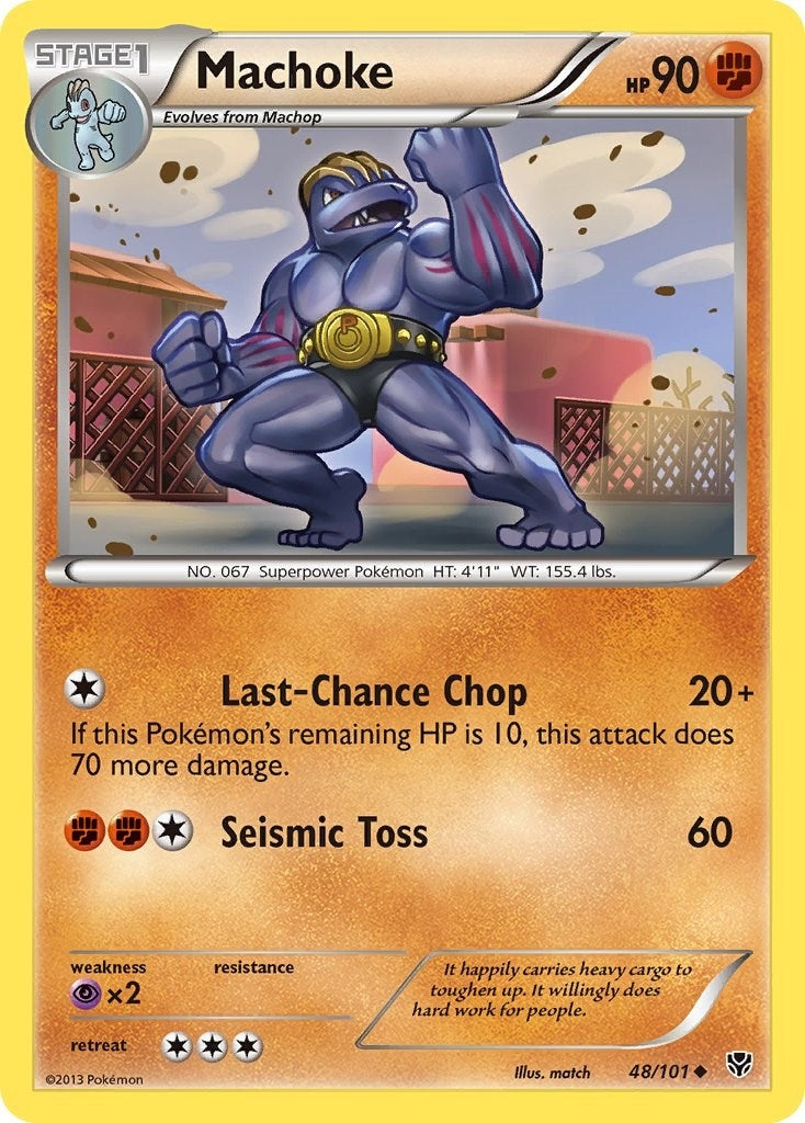 Machoke (48/101) (Plasma Blast)