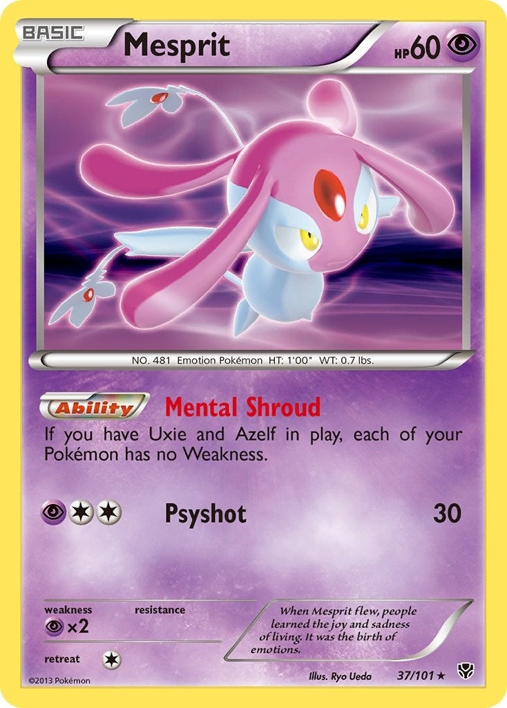 Mesprit (37/101) (Plasma Blast)