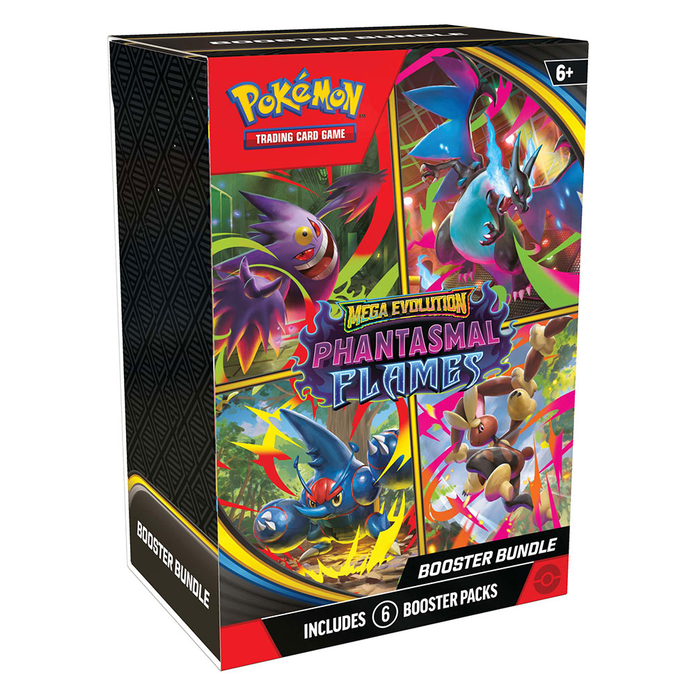 Pokemon TCG Mega Evolutions 2 Phantasmal Flames Booster Bundle