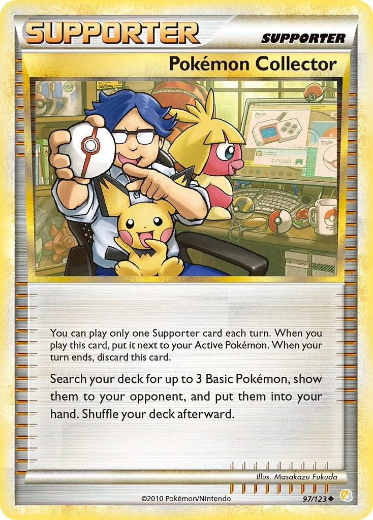 Pokemon Collector (97/123) (HeartGold SoulSilver)