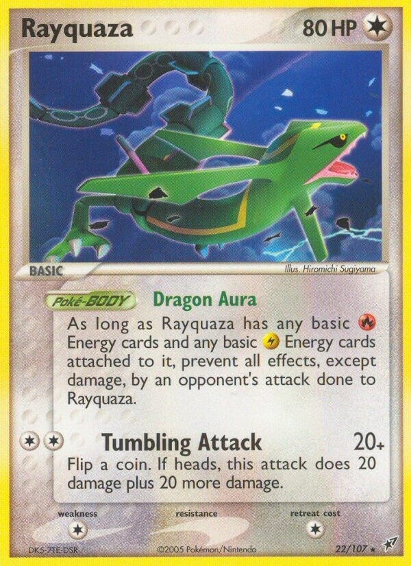 Rayquaza (22/107) (EX Deoxys)