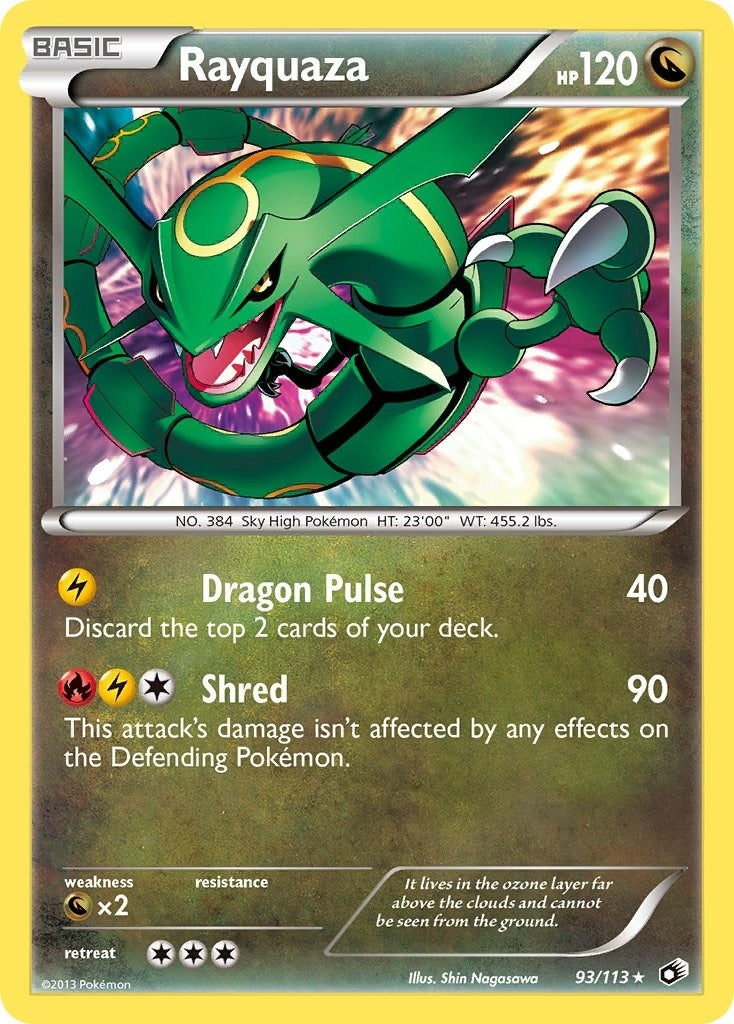 Rayquaza (93/113) (Legendary Treasures)