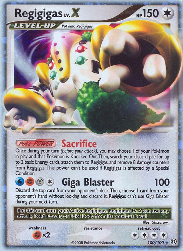 Regigigas LV.X (100/100) (Stormfront)