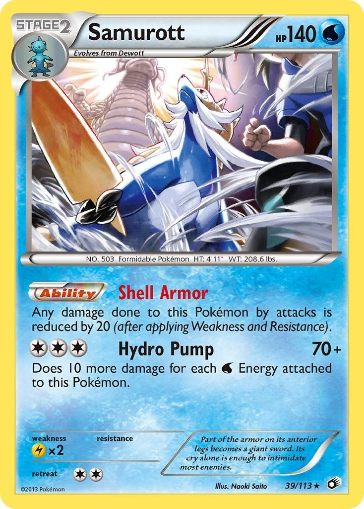 Samurott (39/113) (Legendary Treasures)