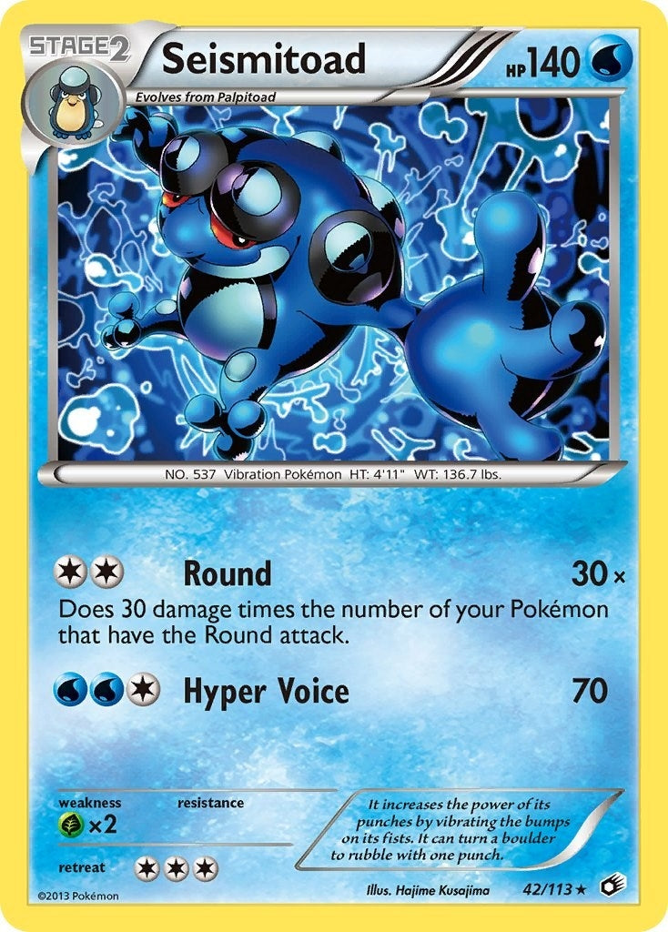 Seismitoad (42/113) (Legendary Treasures)