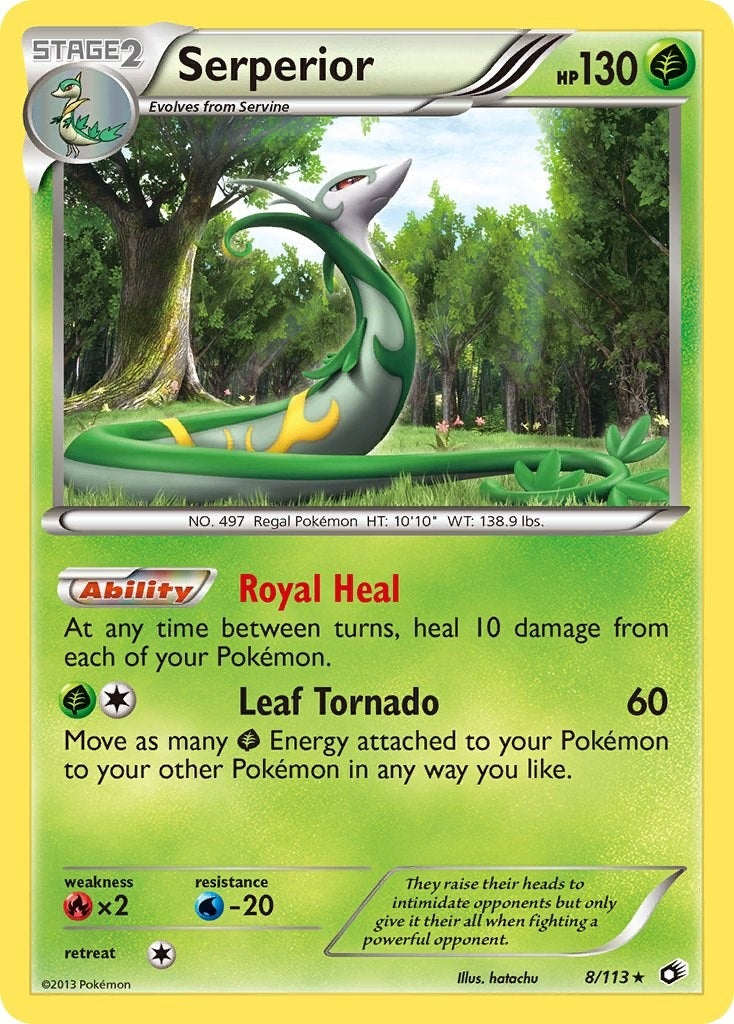 Serperior (8/113) (Legendary Treasures)