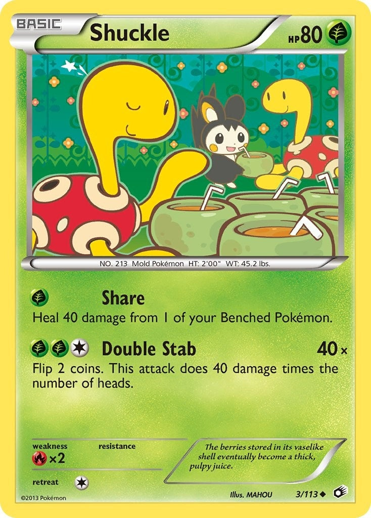 Shuckle (3/113) (Legendary Treasures)