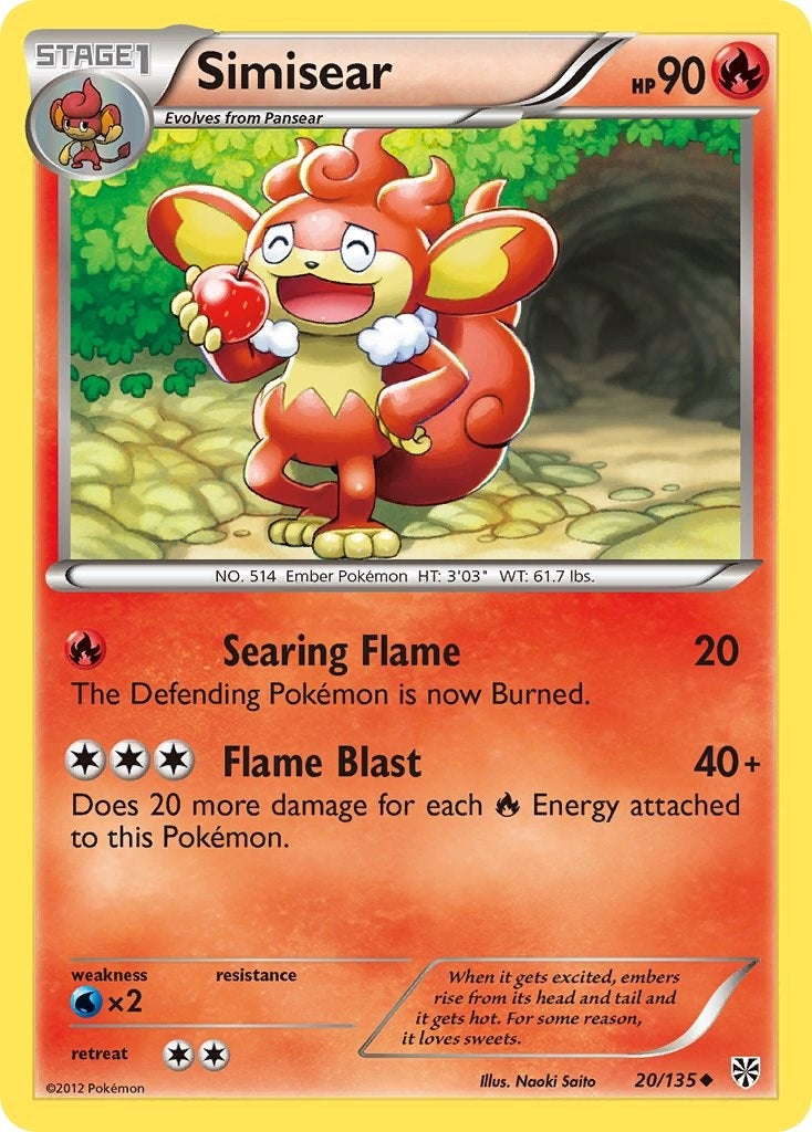 Simisear (20/135) (Plasma Storm)