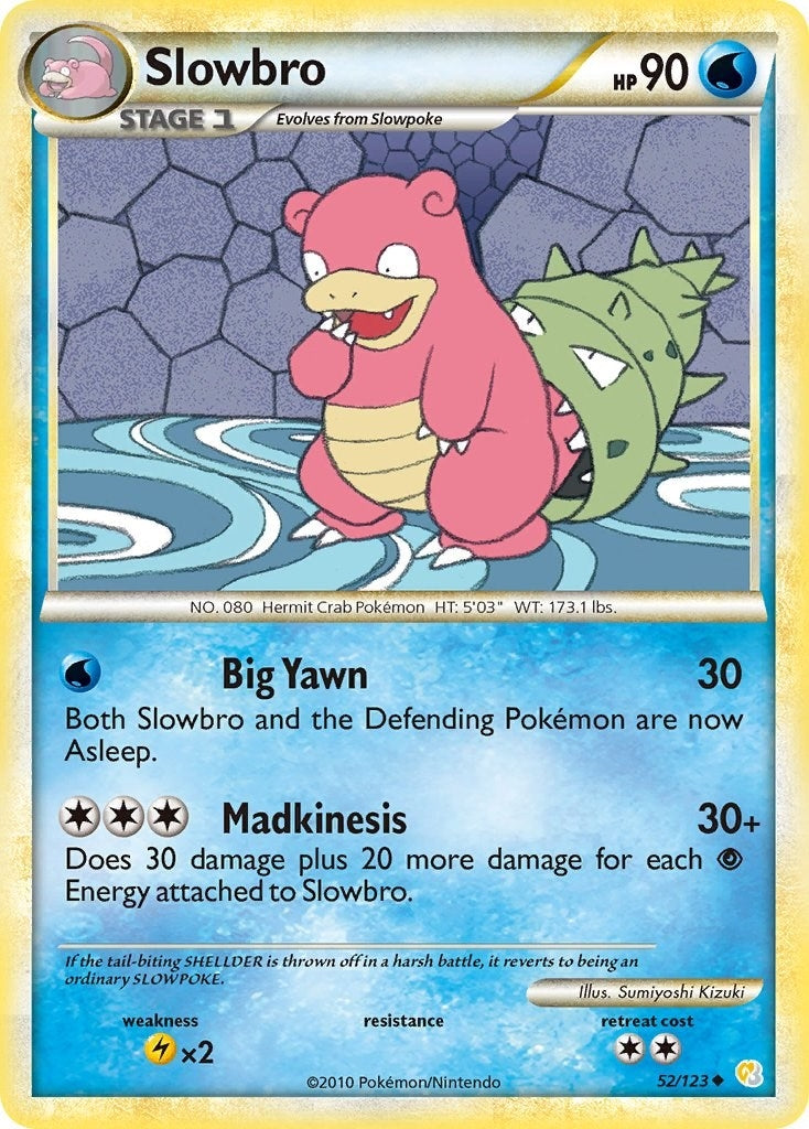 Slowbro (52/123) (HeartGold SoulSilver)