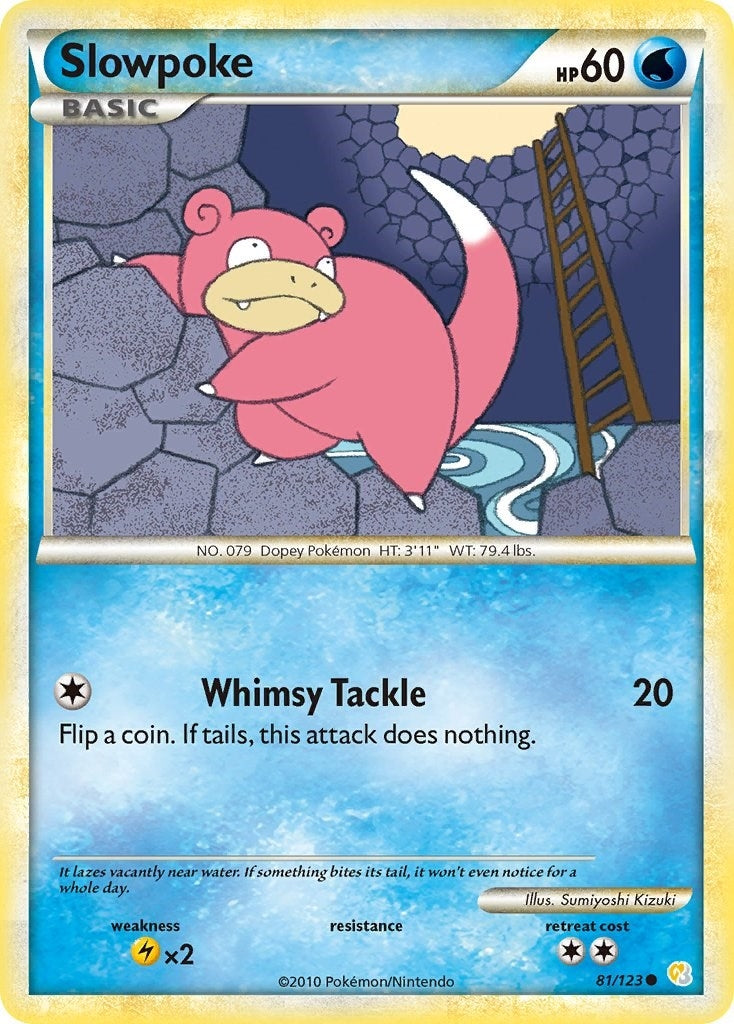 Slowpoke (81/123) (HeartGold SoulSilver)